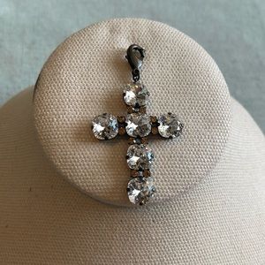 SABIKA - Opening Day Crystal Cross Pendant
